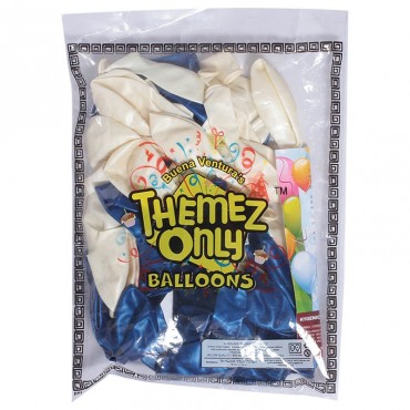 Themez Only Underwater Rubber Play Balloon 9 Std Theme Colour Bulk Pkg 50 Piece Pack